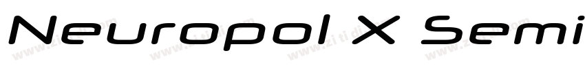 Neuropol X Semibold字体转换